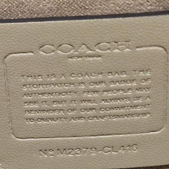 Coach Crossbody Purse CL416